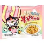 Samyang Buldak Arpa Şehriye Makarna 140 gr Sebzeli Lezzetli ve Acı Tavuk Aromalı