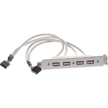 USB 4 Port Çoklayıcı USB 2.0 4 Port USB Çoklayıcı 9 Pin Soket