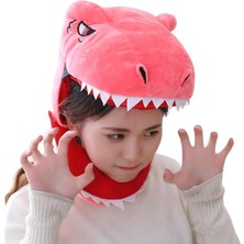 Bacca 2x Sevimli Dinozor Cosplay Headgear Sevimli Fotoğraf Cadılar Bayramı