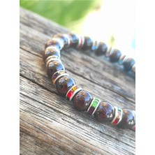 Lightcrop Granat ( Lal ) Taşı ve Swarovski Kristal Bileklik