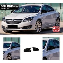 Oto Çizgi Opel Insignia Batman Yarasa Ayna Kapağı 2008 2017, Insignia A Yarasa Ayna Kapak Piano Black