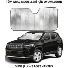 Ankaflex Katlanabilir Parlak Oto Araba Ön Cam Güneşlik 130 cm x 60 cm