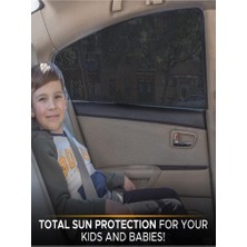 Ankaflex Araba Yan Cam Perdesi Oto Arka Perde Araç Güneşlik Gölgelik Bebek Çocuk Bebe Örtü Cam Çorabı Filmi