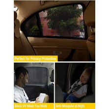 Ankaflex Araba Yan Cam Perdesi Oto Arka Perde Araç Güneşlik Gölgelik Bebek Çocuk Bebe Örtü Cam Çorabı Filmi