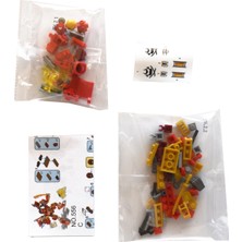 LB Ninja Blok Seti 86 Parça Parçalı Setler Robot Ninjago Karakter