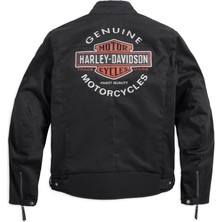 Harley Davidson Harley-Davidson Rally Water-Resistant Textile Riding Jacket