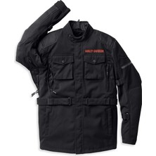 Harley-Davidson Men's Quest Triple Vent System Jacket - Black