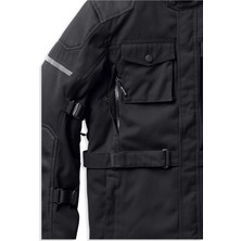 Harley-Davidson Men's Quest Triple Vent System Jacket - Black