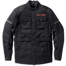 Harley Davidson Harley-Davidson Men's Quest Triple Vent System Jacket - Black