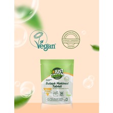 Just Green Organic Bulaşık Makinesi Tableti 2 x 30 Tablet + Elde Bulaşık Deterjanı 2 x 750 ml