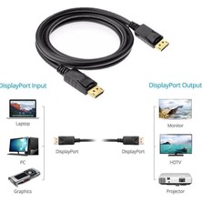 Ata Elektronik 3 Metre Displayport To Displayport Kablosu Display Port Dp Bağlantı 3m