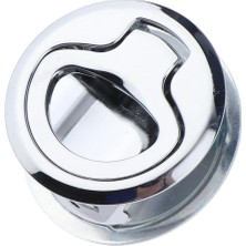 Lnshop 45MM Paslanmaz Çelik Yuvarlak Floş Mandal Kolu Kaldırma Dolabı Kilidi (Yurt Dışından)
