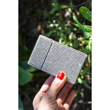 Nes Gift Kadın Neon Swarovski Pembe Janjan Taşlı Kalın Sigara Kutusu