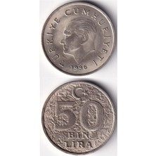 Benim Koleksiyonum 50.000 Lira (1996) Çil Eski Madeni Para