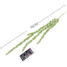 Vonluxe Uzun Inciler String Fake Yapay Succulents Asılı Bitkiler Basket Planı  (Yurt Dışından)