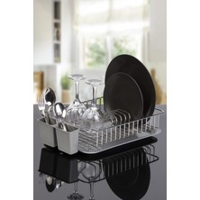 Okyanus Home Krom Modern Tabaklık - Bulaşıklık