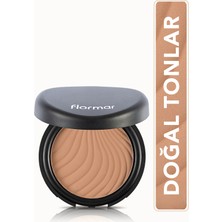 Flormar-Mat ve İnce Yapılı Compact Powder Kapatıcı Pudra (091 Orta Soğuk Alt Ton) 8690604400911