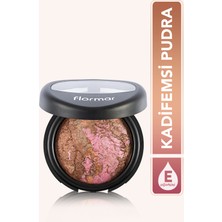Flormar-Yoğun Sedefli ve Yüksek Pigmentli Baked Powder Renk Geçişli Allık/Bronzlaştırıcı Pudra (025 Pembe-Bej) 8690604131259