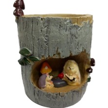 Seasong Kirpi Çiçek Sedum Etli Pot Ekici Bonsai Oluk Kutusu Bitki (Yurt Dışından)