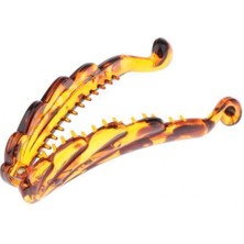 Malory 3xbanana Tarzı Saç Klips Atış Kuyruğu Tutucu Saç Tokası Tavan Aksesuarları Amber 3 Pc (Yurt Dışından)