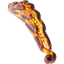 Malory 3xbanana Tarzı Saç Klips Atış Kuyruğu Tutucu Saç Tokası Tavan Aksesuarları Amber 3 Pc (Yurt Dışından)