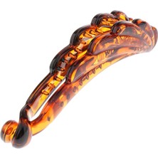 Malory 3xbanana Tarzı Saç Klips Atış Kuyruğu Tutucu Saç Tokası Tavan Aksesuarları Amber 3 Pc (Yurt Dışından)