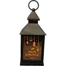 Bawei Asılı Işıklar Süsler Ramazan Için Vintage Style Lamba Cadılar Bayramı Tatil Siyah (Yurt Dışından)
