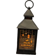Bawei Asılı Işıklar Süsler Ramazan Için Vintage Style Lamba Cadılar Bayramı Tatil Siyah (Yurt Dışından)