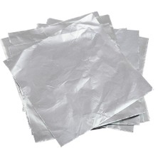 Bawei 4X100X Çikolata Şeker Paketi Folyo Kağıt Alüminyum Tinfoil Sargılar Silyvy 4 Pc (Yurt Dışından)