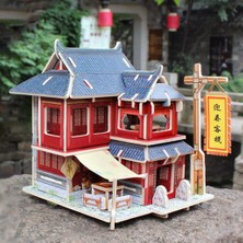 Prettyia 3D Jigsaw Bulmaca 1/24 Dollhouse Minyatür(Yurt Dışından)