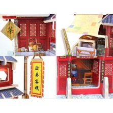 Prettyia 3D Jigsaw Bulmaca 1/24 Dollhouse Minyatür(Yurt Dışından)