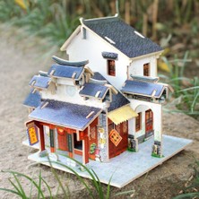 1/24 Dollhouse Modeli Jigsaw Minyatür Dıy El Akımı #5(Yurt Dışından)