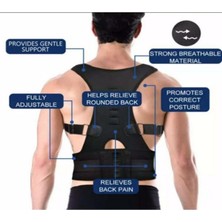 Ankaflex Manyetik Doğru Durmak Için Korse Ortopedoğru kaambur-Luk Bayan Erkek Doğru Duruş Bel Sırt Korsesi