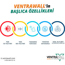 Ventrawall Yumuşak Çakıl Altın Mineral Taş 300GR YCAMT-300