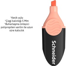Schneider Job Fosforlu Kalem Pastel 10'lu Şeftali