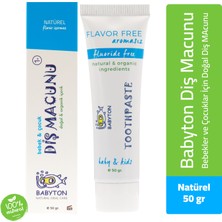 Babyton Organik Diş Macunu Naturel
