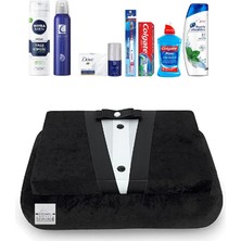 Erkek Bakım Seti - Damat Çeyiz Bohça Nişan Damat Sandık Seti