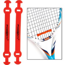 Zwinz 2 x Silikon Uzun Tenis Raket Şok Emici Titreşim Sönümleyici Şok Geçirmez Kırmızı (Yurt Dışından)