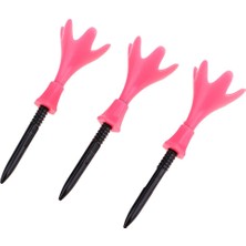 PZ Home 2X3PCS Ayarlanabilir Golf Tees Döndürülebilir Golf Tees Golf Tee Seti Pembe 2 Adet  (Yurt Dışından)