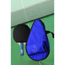 Sporsize Table Tennis Racket Cover Masa Tenisi Raketi Kılıfı Çantası Mavi ( Sadece Kılıf)
