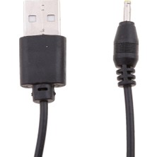 Fayshow 2 Parça 5V USB 2.0 Bir Erkek - 2.5x0.7mm Dc Fiş Konnektörü Şarj Kablosu  (Yurt Dışından)