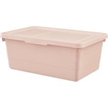 Hobiceyiz Kapaklı Kutu, Pembe, 38X25X15 Cm, Sockerbıt