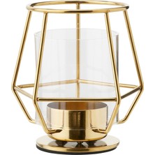 Hobiceyiz Tealight Mumluk, Sarı, 10 Cm, Parlband