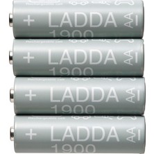 Hobiceyiz Şarj Edilebilir Pil, Hr6 Aa 1.2V, Ladda