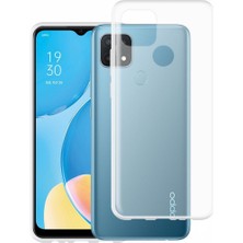 Smody Oppo A15S Kılıf Lüx Şeffaf Silikon