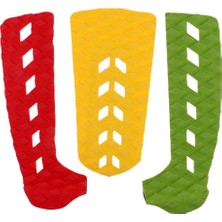 Wilkwe 3 Parça/set Sörf Tahtası Çekiş Ped Skimboard Kuyruk Pedi Kısa Funboard (Yurt Dışından)
