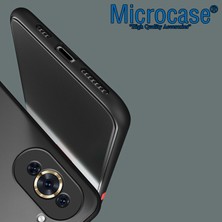 Microcase Huawei Nova 10 London Serisi Darbeye Dayanıklı Kılıf - Buzlu Siyah AL3415