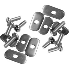 Zwinz Set 8x Kayaks Kano Kanoları Tekneler Raylar Vidaları ve Track Fındıklar Mount Kayak Aksesuarları 20 Mm. (Yurt Dışından)