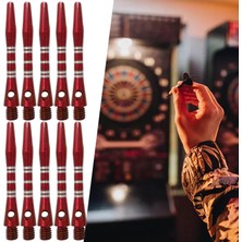 Zwinz 6pcs Dart Çelik Noktaları Aksesuarlar Dartboard Milleri Kırmızı 10 Pcs (Yurt Dışından)