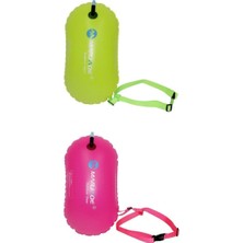 Zwinz 2 Pcs Hafif Yüzme Şamandıraları Yüzme Şamandıra Şişirilmiş Cihaz Açık Su Yüzmesi (Yurt Dışından)